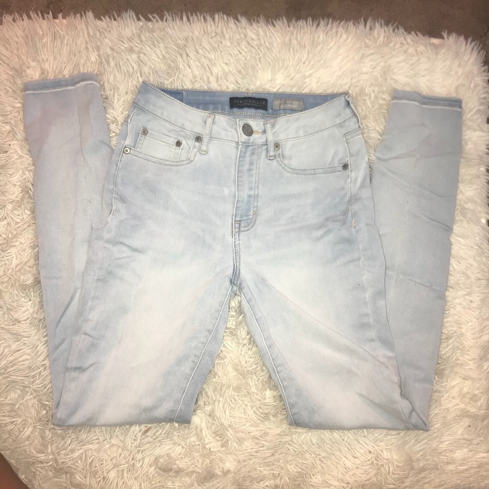 light washed jeans
